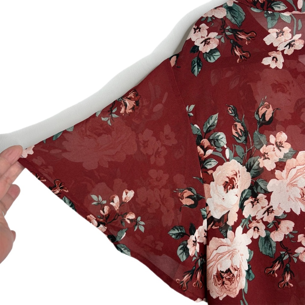 Torrid Lexie Floral Babydoll Tunic size 3 - Picture 9 of 12